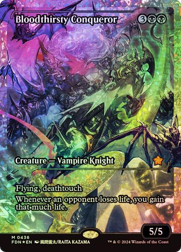 Bloodthirsty Conqueror #436 Magic Foundations