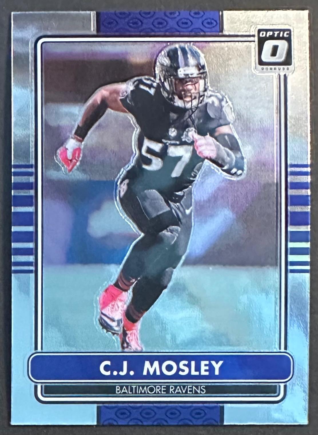C.J. Mosley #22 Football Cards 2024 Panini Donruss Optic Retro Series