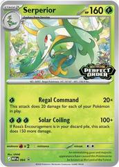 Serperior [Prerelease Staff] #64 Pokemon Perfect Order Prices