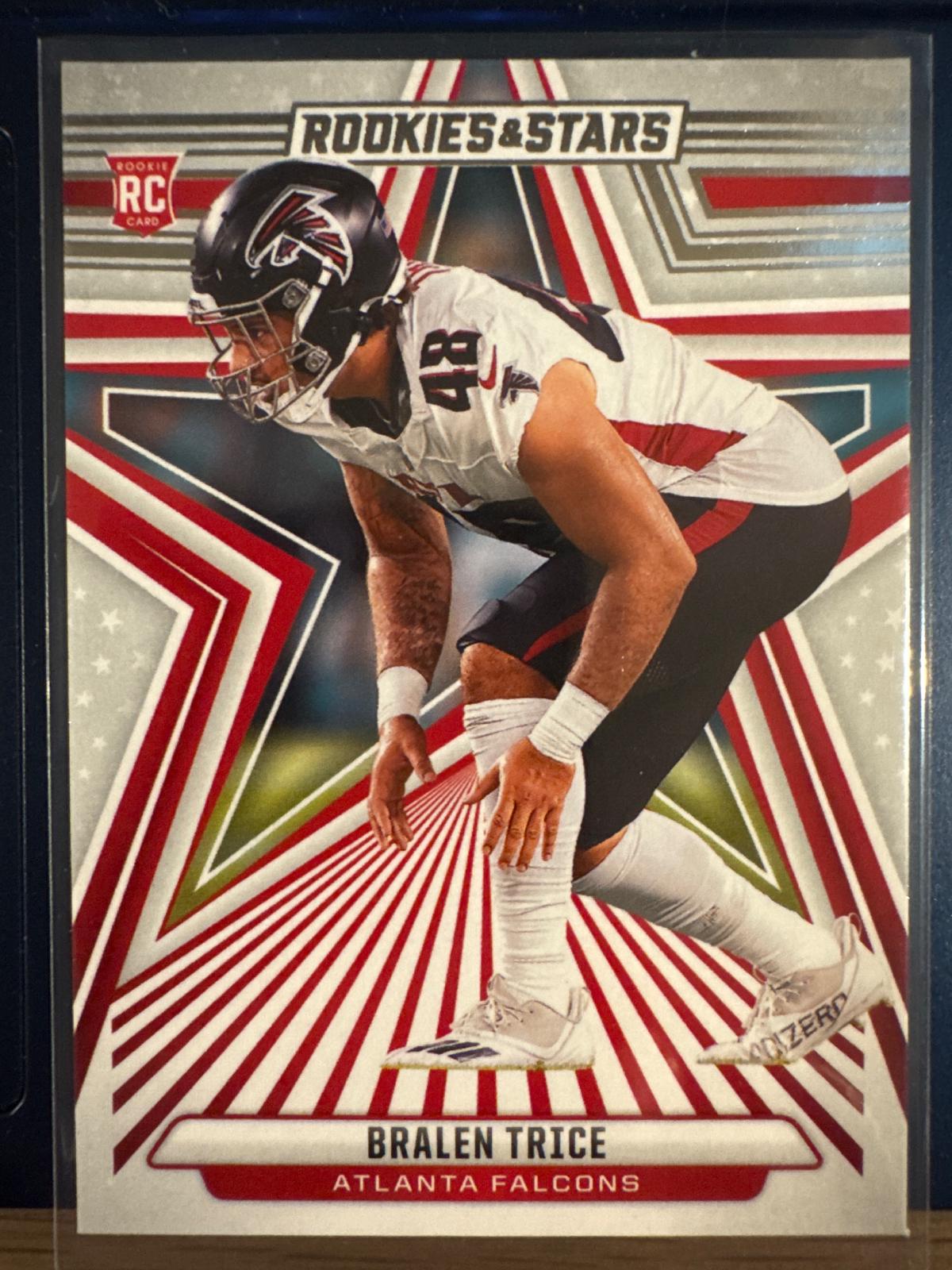 Bralen Trice #111 Football Cards 2024 Panini Rookies & Stars