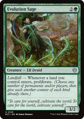 Evolution Sage #105 Magic Lorwyn Eclipsed Commander Prices