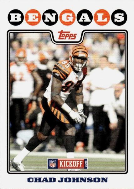 Chad Johnson #66 2008 Topps Kickoff Football