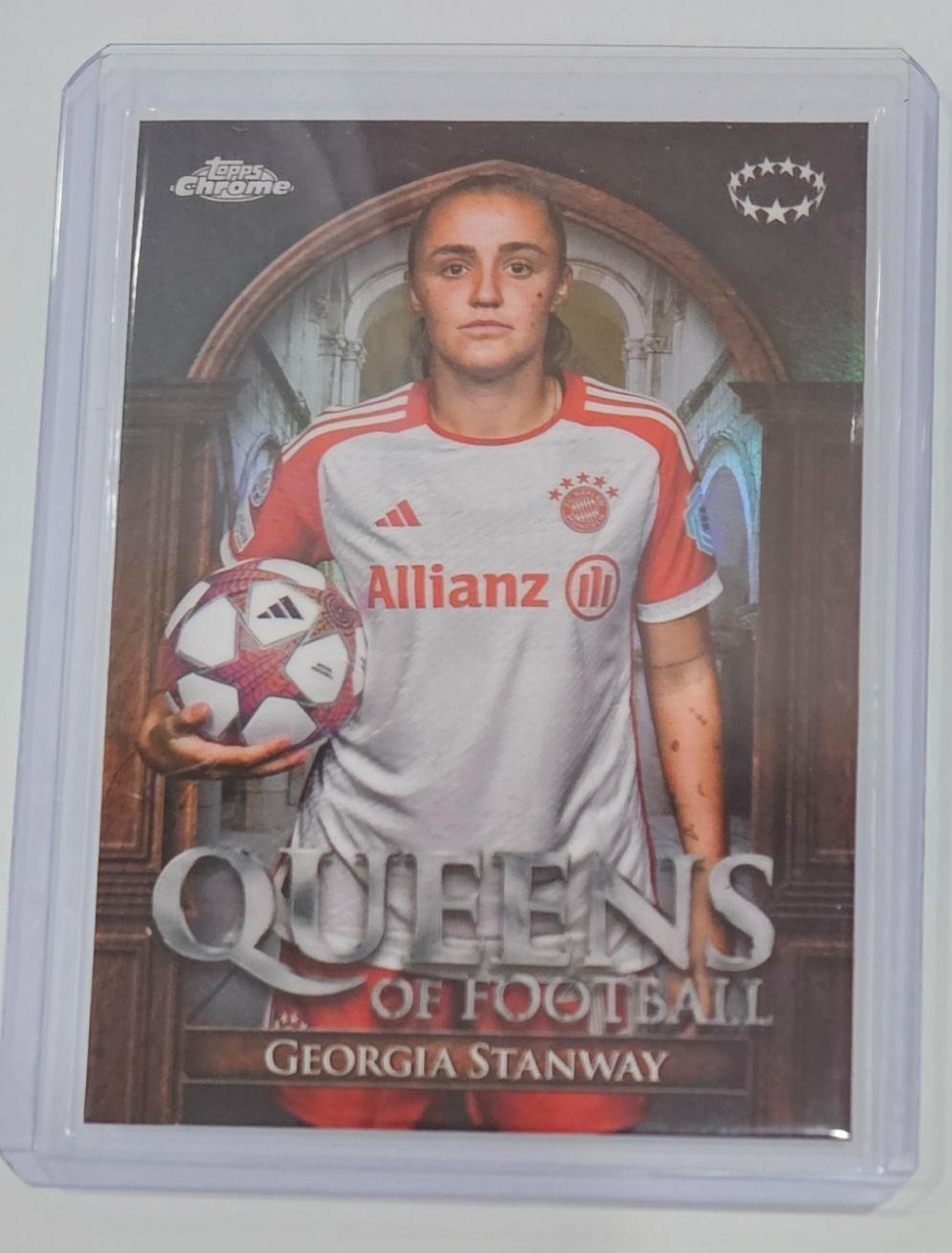 Georgia Stanway #QF-5 2023 Topps Chrome Uwcl Queens Of Football Soccer