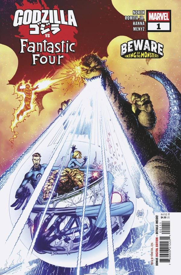 Godzilla vs. Fantastic Four #1 (2025) Comic Books Godzilla vs. Fantastic Four