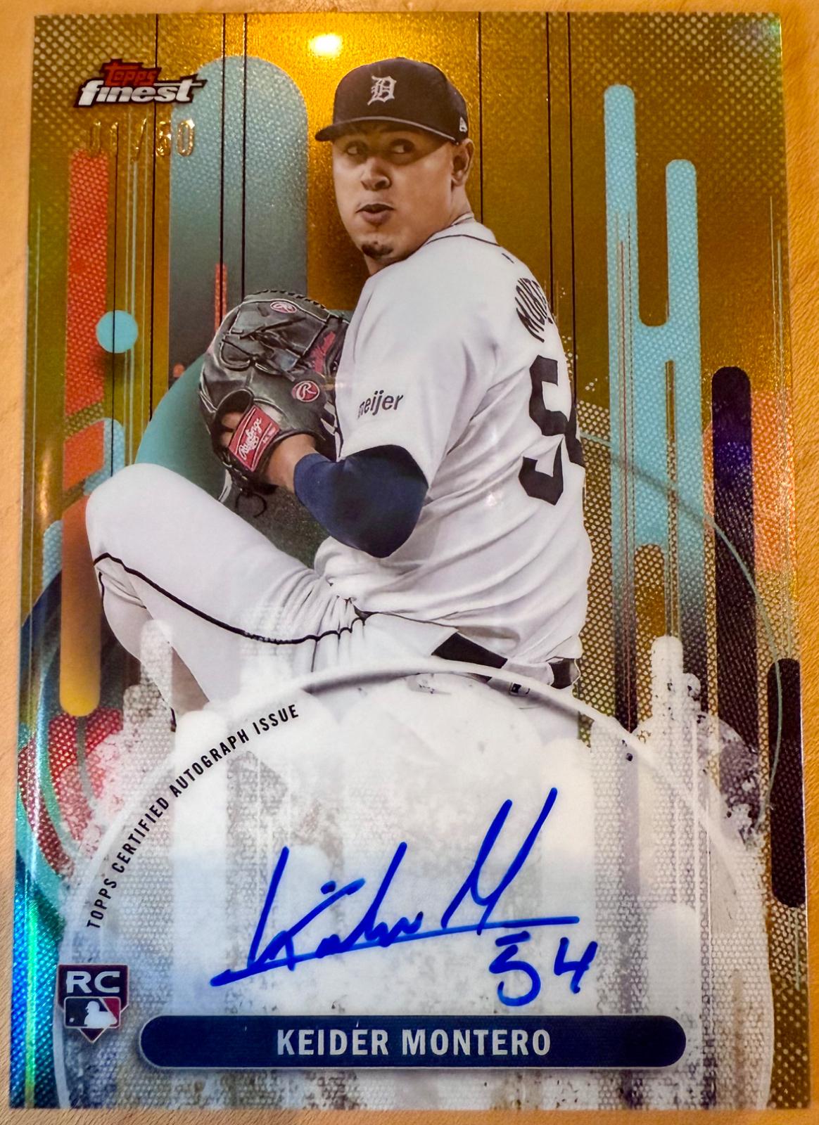 Keider Montero [Gold Refractor] #FA-KMO