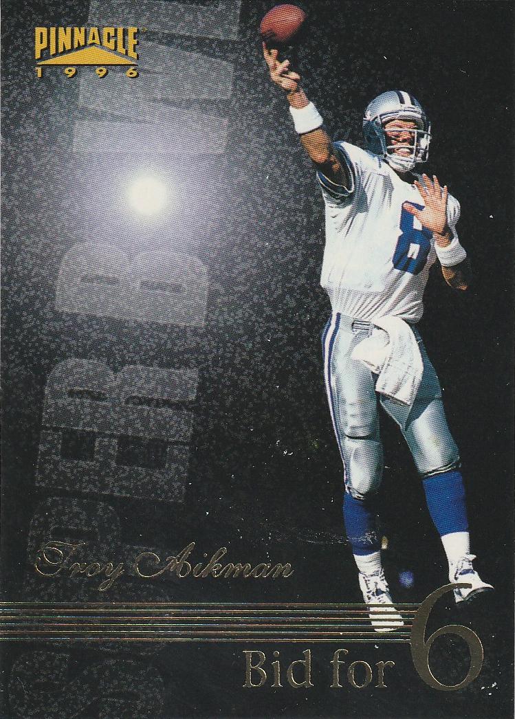 Troy Aikman #183 1996 Pinnacle Football