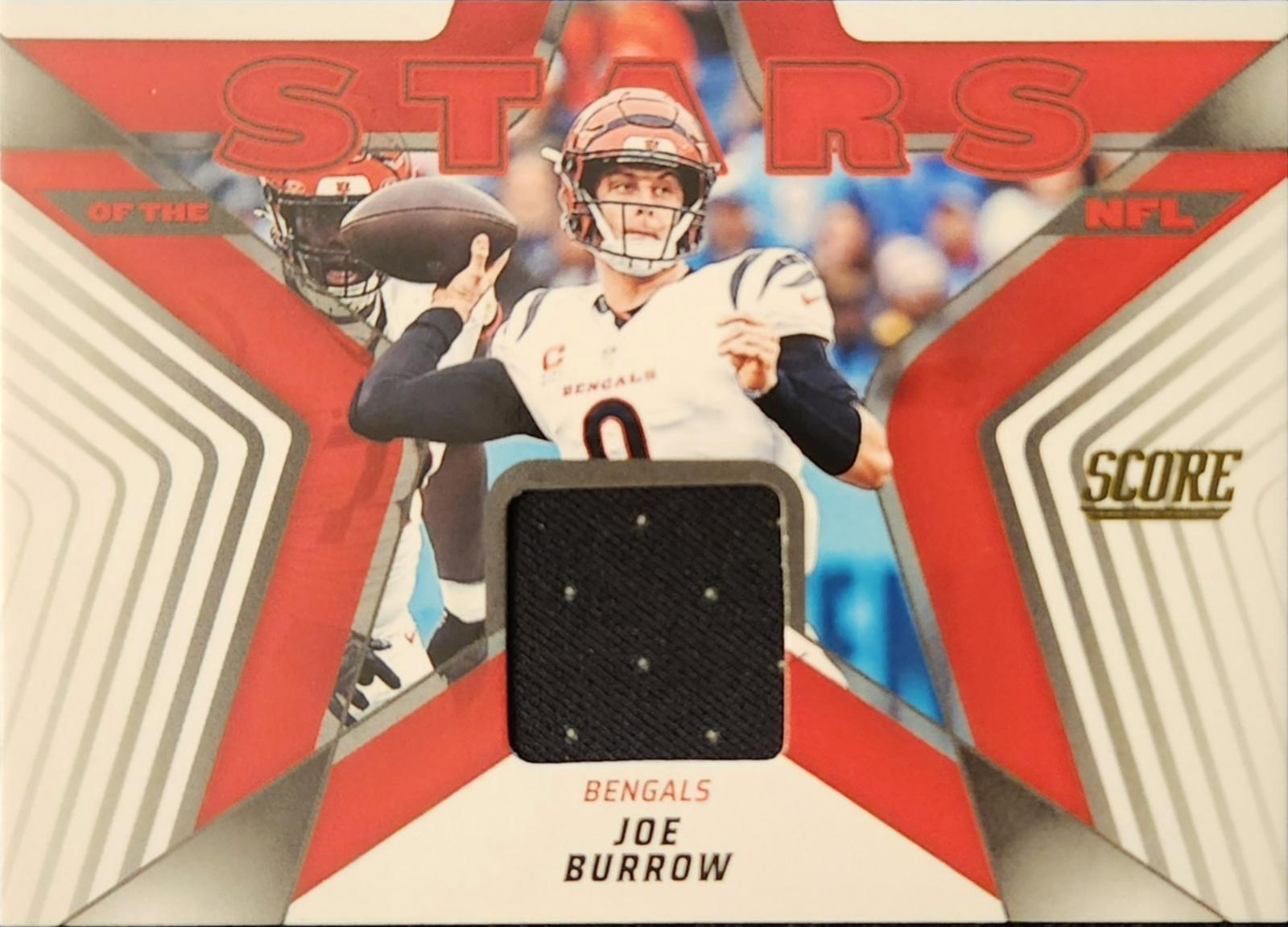 Joe Burrow #12 Prices | 2025 Panini Score Stars of the NFL Jersey | Football Cards Joe Burrow #12 Prices | 2025 Panini Score Stars of the NFL Jersey | Football Cards