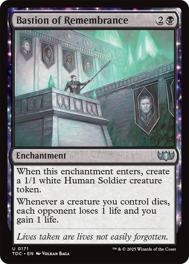 Bastion of Remembrance #171 Magic Tarkir: Dragonstorm Commander