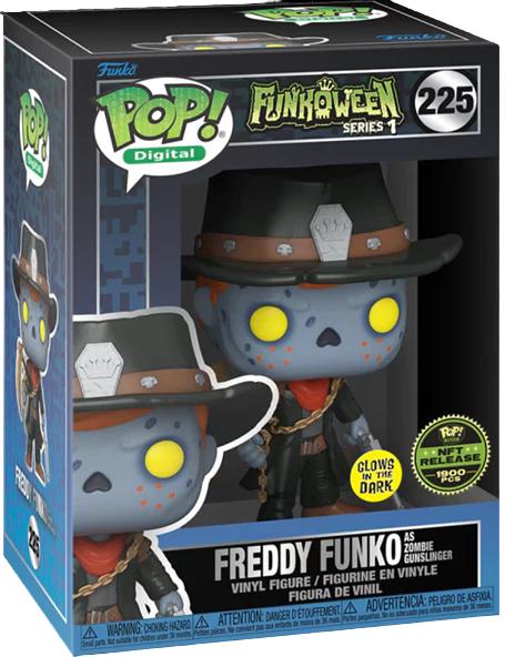 Freddy Funko as Zombie Gunslinger #225 Funko POP Digital