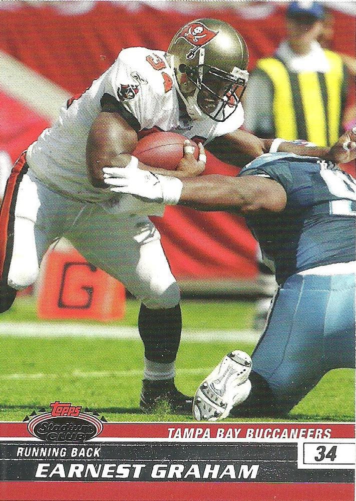 Earnest Graham #49 Football Cards 2008 Stadium Club