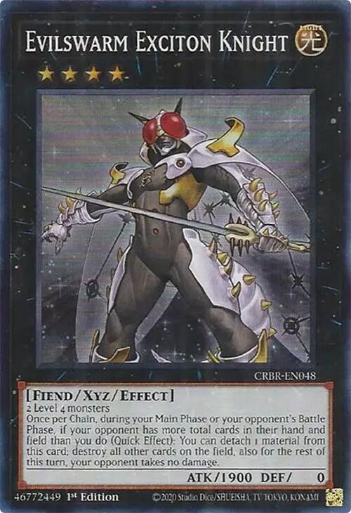 Evilswarm Exciton Knight CRBR-EN048 YuGiOh Crossover Breakers