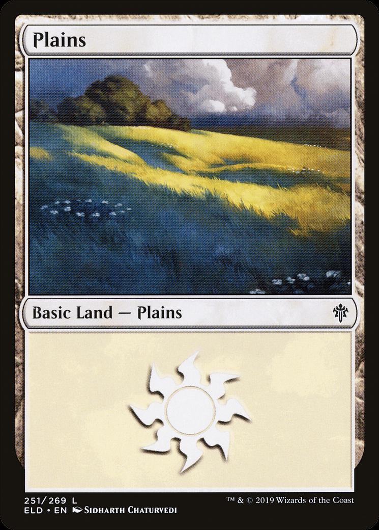 Plains #251 Magic Throne of Eldraine