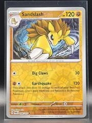 Sandslash [Reverse Holo] #98 Pokemon Twilight Masquerade Prices