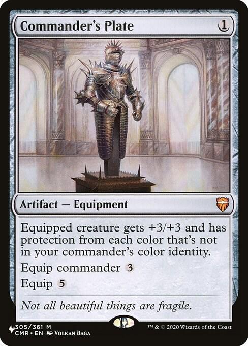 Commander's Plate #305 Magic The List Reprints