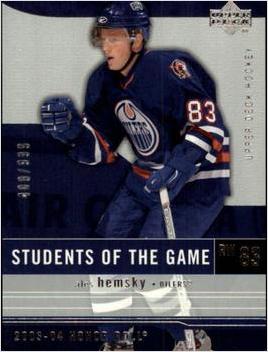 Ales Hemsky #95 2003 Upper Deck Honor Roll Hockey