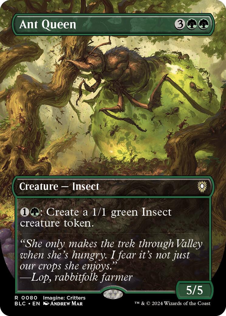 Ant Queen #80 Magic Bloomburrow Commander