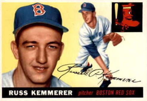 Russ Kemmerer #18 Baseball Cards 1955 Topps