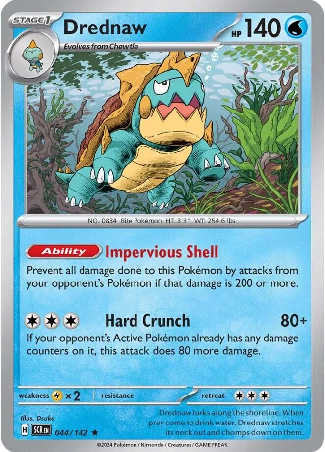 Drednaw #44 Pokemon Stellar Crown