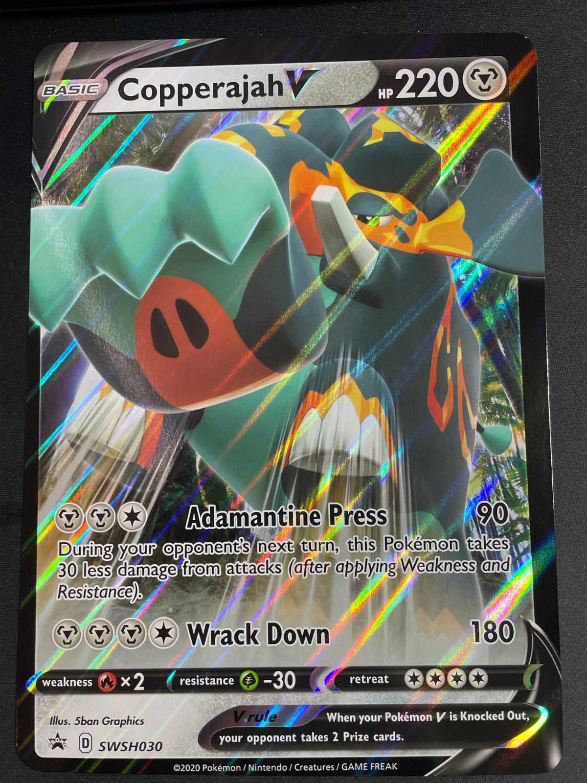 Copperajah V #SWSH030 Pokemon Promo