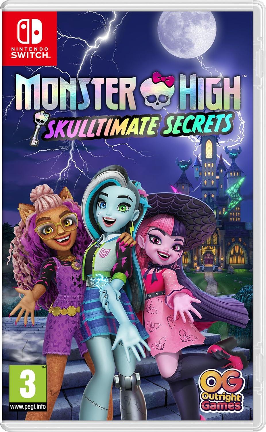 Carátula de Monster High™: Skulltimate Secrets™ para Switch (edición PAL España)