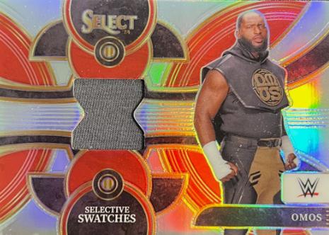 Omos #12 Wrestling Cards 2024 Panini Select WWE Selective Swatches