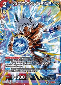 Ultra Instinct Son Goku, Universal Impulse SD11-03 Dragon Ball Super Universal Onslaught
