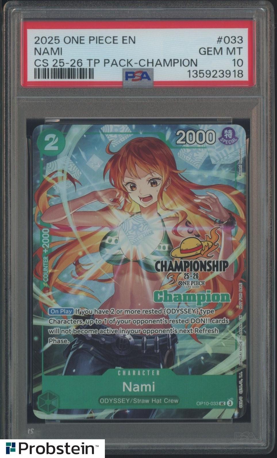 Nami [Championship 25-26 Champion] OP10-033 Prices | One Piece