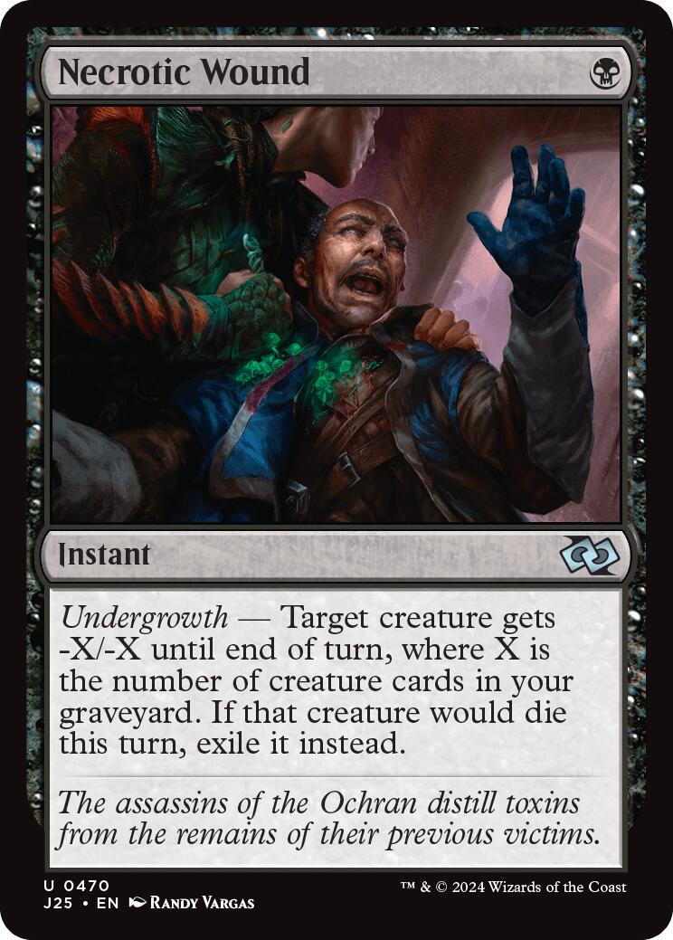 Necrotic Wound (Magic Foundations Jumpstart)