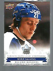 Borje Salming #147 2017 Upper Deck Toronto Maple Leafs Centennial Hockey