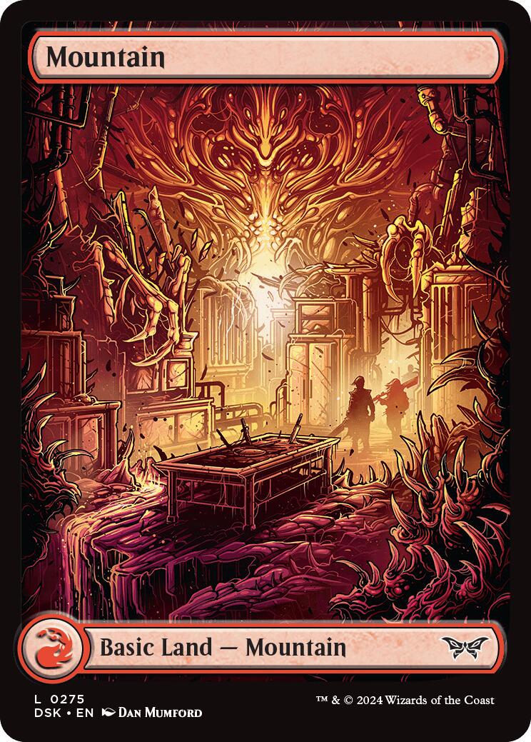 Mountain #275 Magic Duskmourn: House of Horror