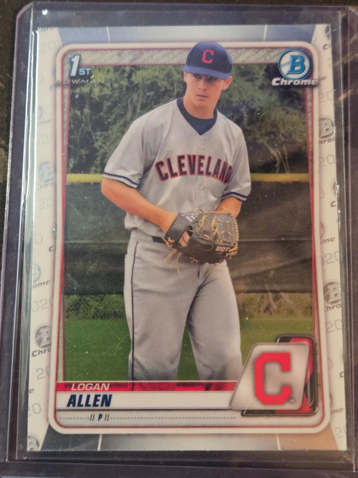 Logan Allen #BD-51 Baseball Cards 2020 Bowman Draft Chrome