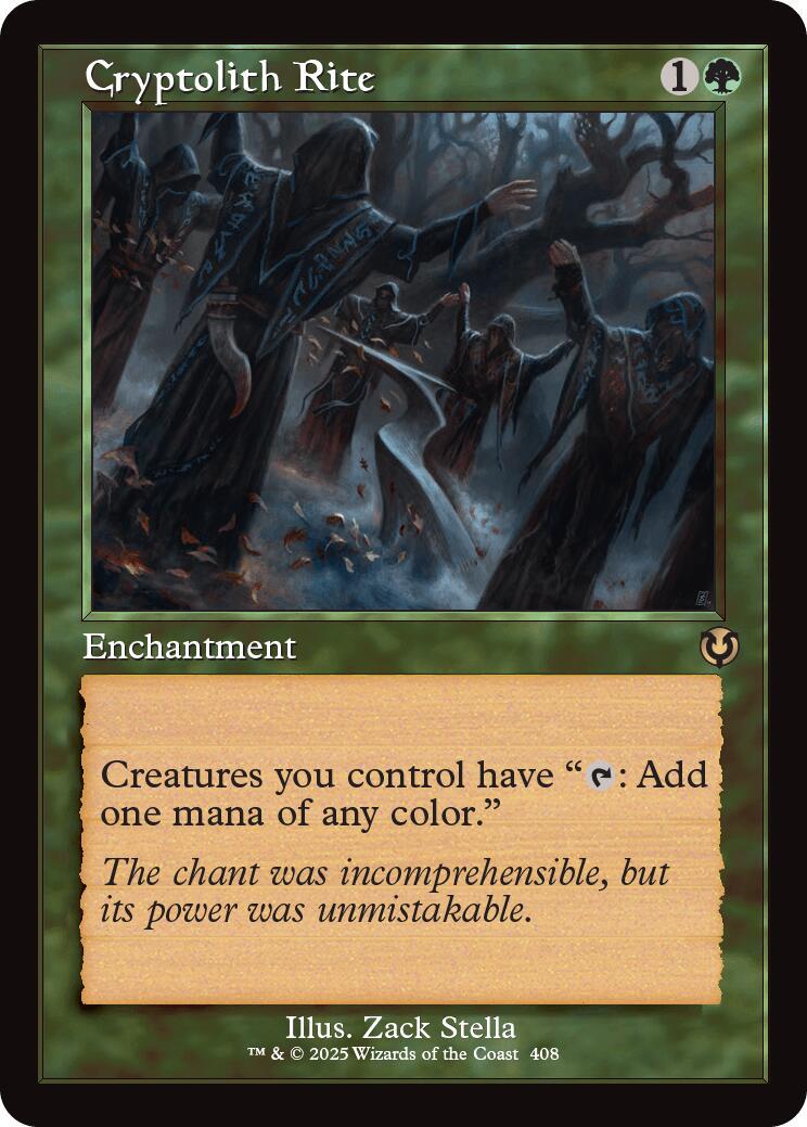 Cryptolith Rite #408 Magic Innistrad Remastered