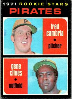 Pirates 1971 Rookie Stars