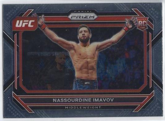 Nassourdine Imavov #39 Ufc Cards 2023 Panini Prizm UFC