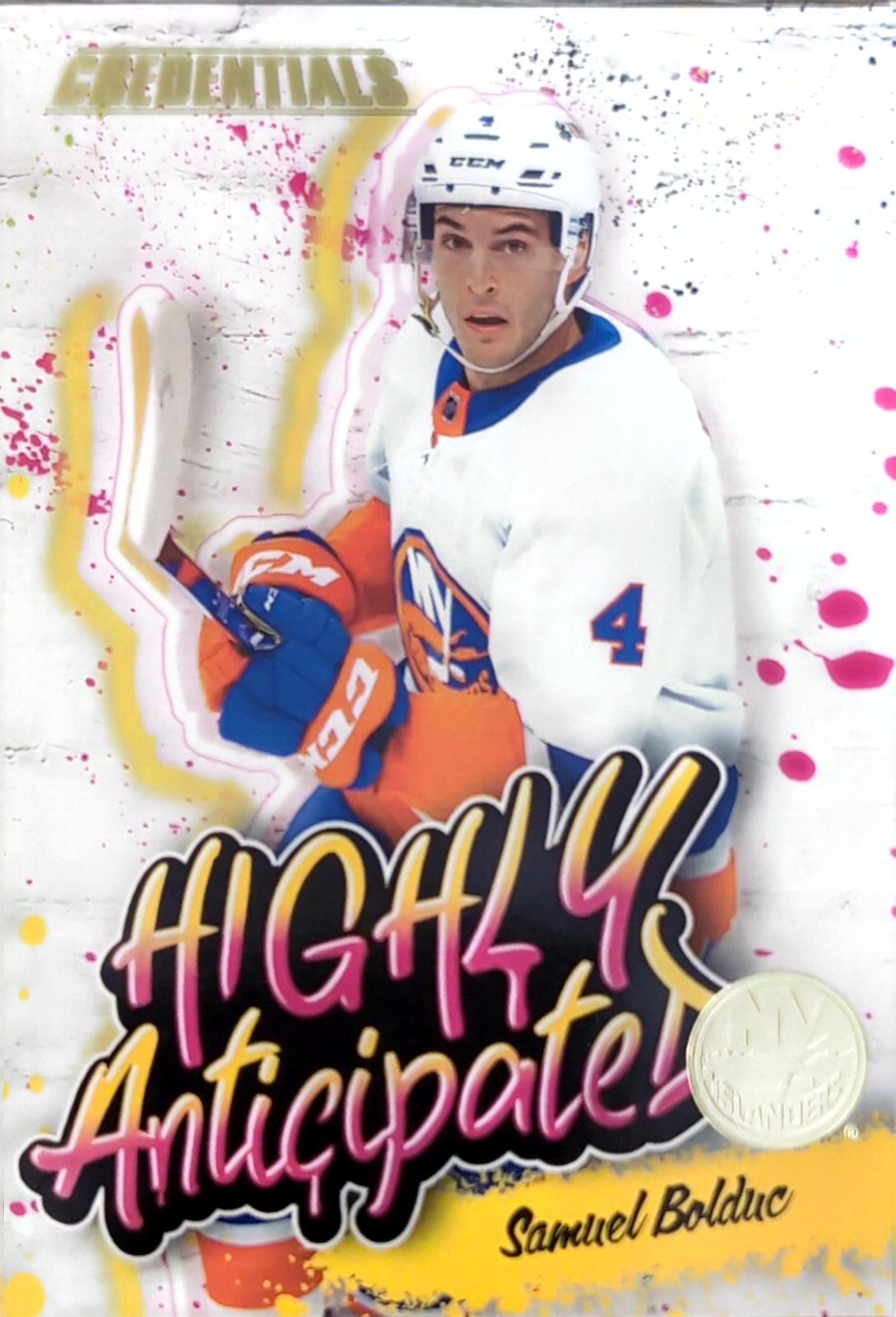 Samuel Bolduc #HA-26 Hockey Cards 2023 Upper Deck Credentials Highly Anticipated