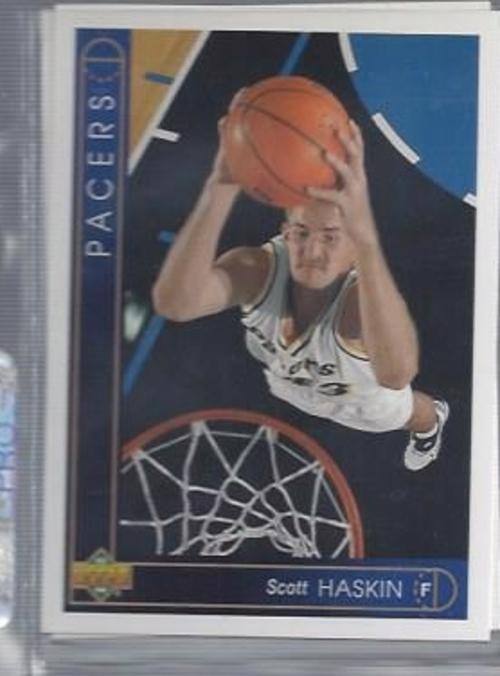 Scott Haskin #359 Basketball Cards 1993 Upper Deck