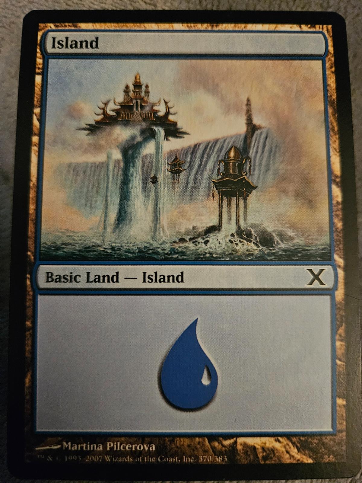 Island #370 Magic 10th Edition