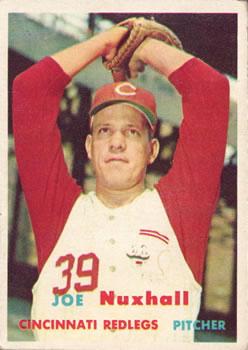 Joe Nuxhall #103 1957 Topps Baseball