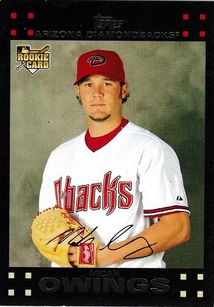 Micah Owings #UH169 Baseball Cards 2007 Topps Update & Highlights