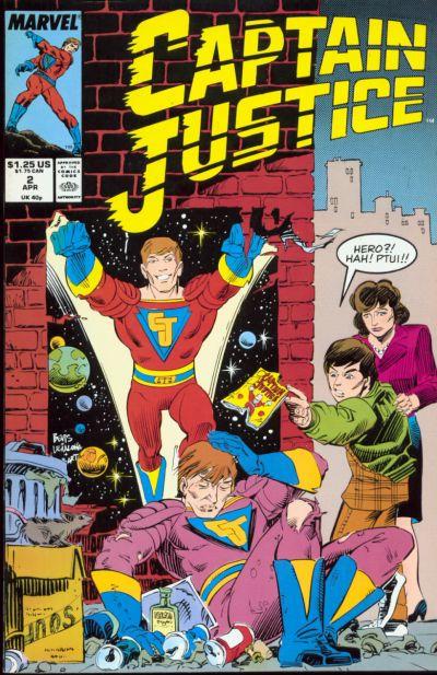 Captain Justice #2 (1988) Comic Books Captain Justice
