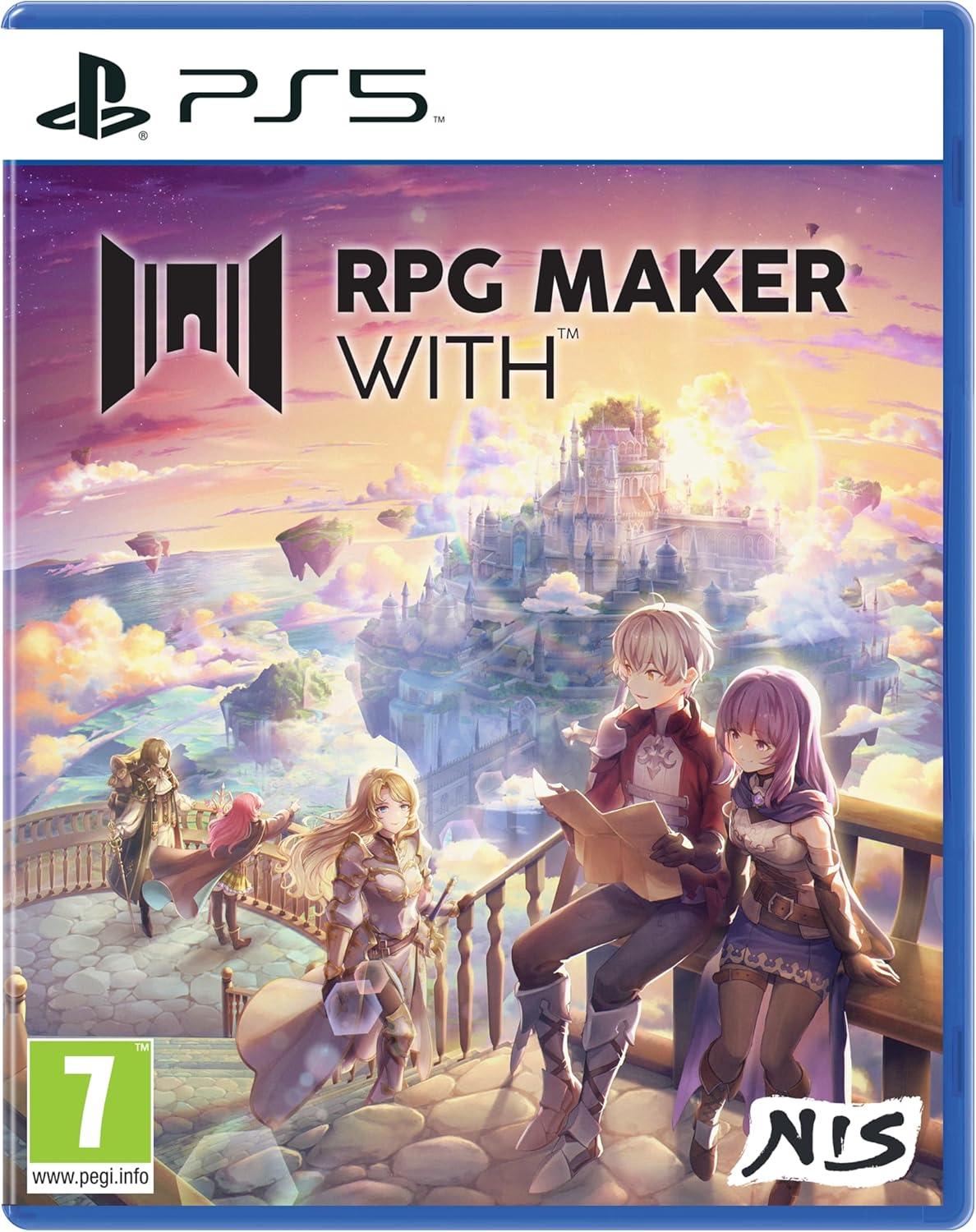 Carátula de Rpg Maker With para PS5 (edición PAL España)