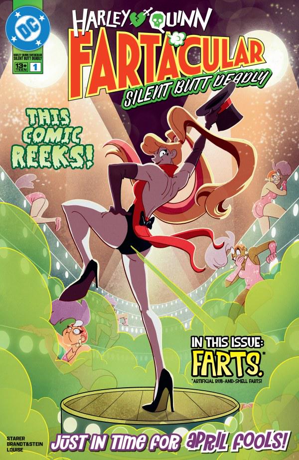 Harley Quinn Fartacular: Silent Butt Deadly #1 (2025) Comic Books Harley Quinn Fartacular: Silent Butt Deadly