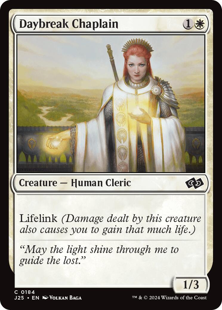 Daybreak Chaplain (Magic Foundations Jumpstart)