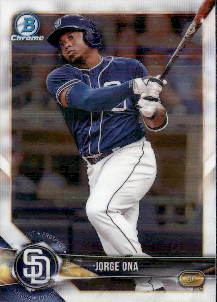 Jorge Ona #BCP105 Baseball Cards 2018 Bowman Platinum Top Prospects