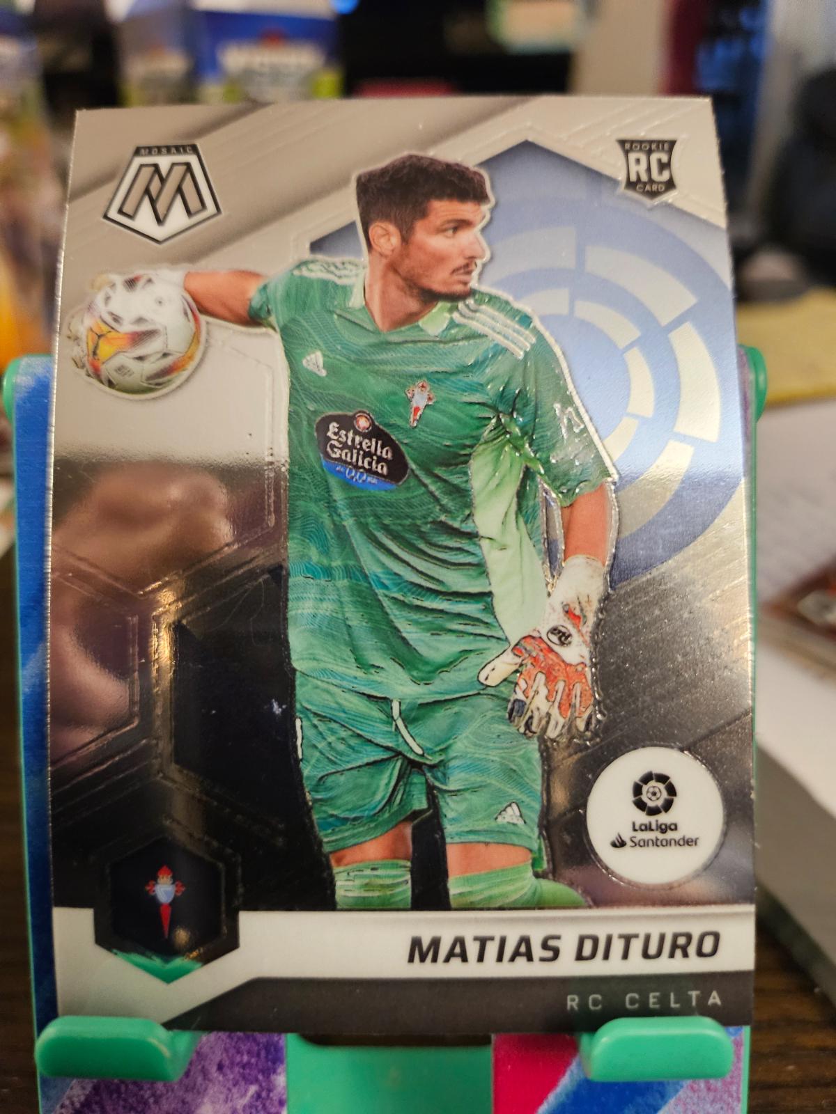 Matias Dituro #156 2021 Panini Mosaic Laliga Soccer