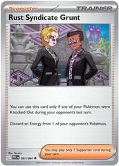 Rust Syndicate Grunt #81 Pokemon Pitch Black Prices
