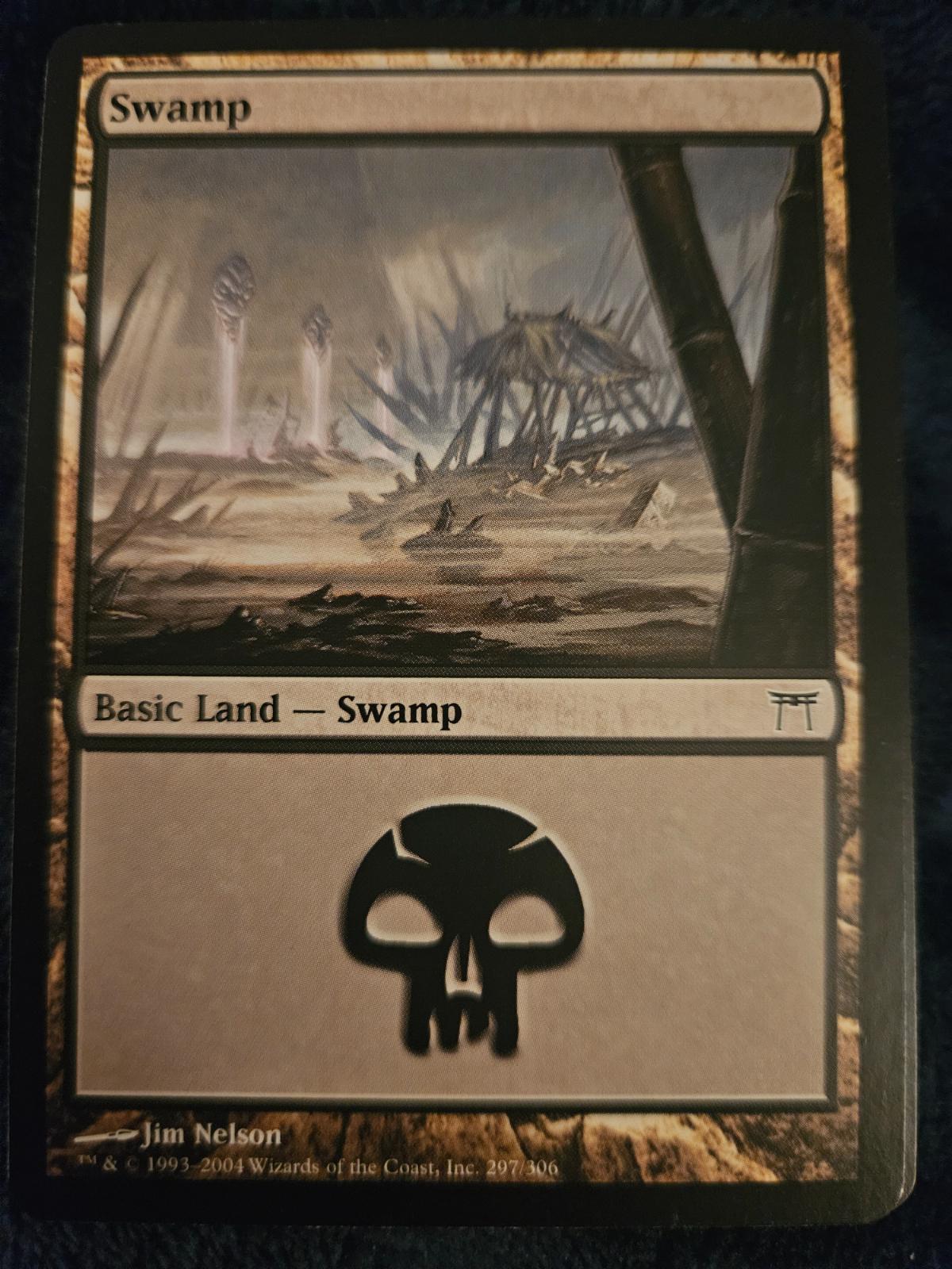 Swamp #297 Magic Champions of Kamigawa
