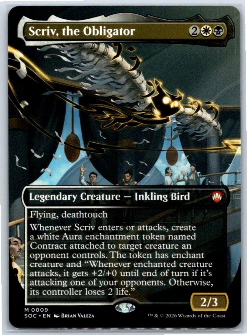 Scriv, the Obligator