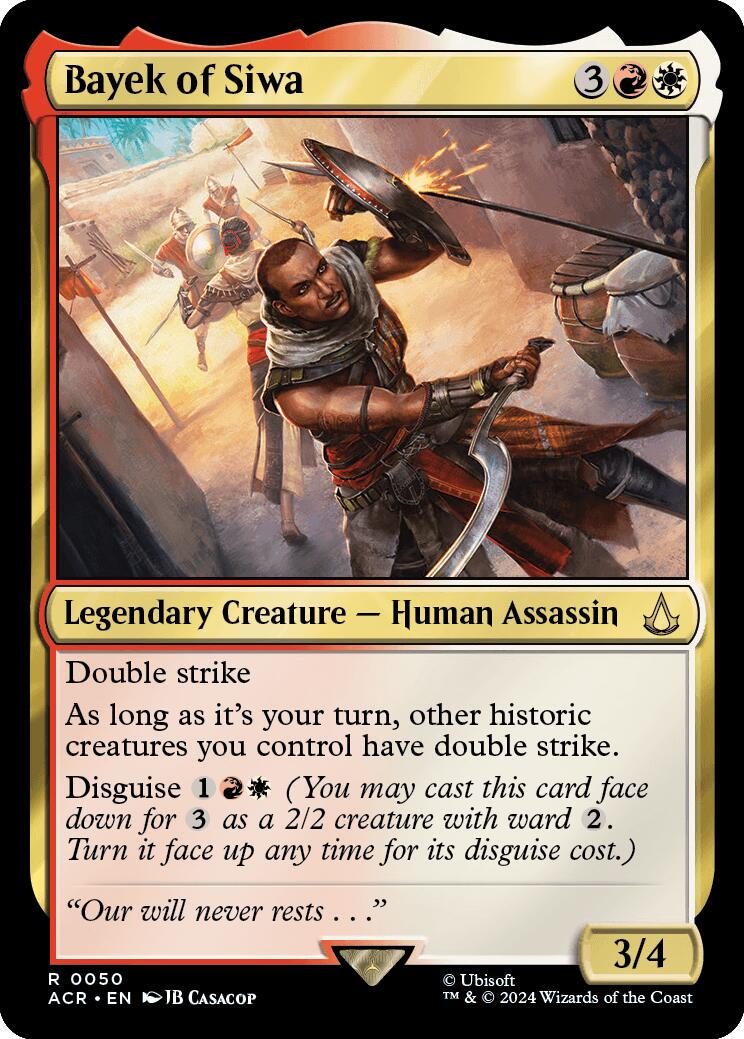 Bayek of Siwa #50 Magic Assassin's Creed