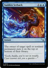 Sudden Setback [Foil] #72